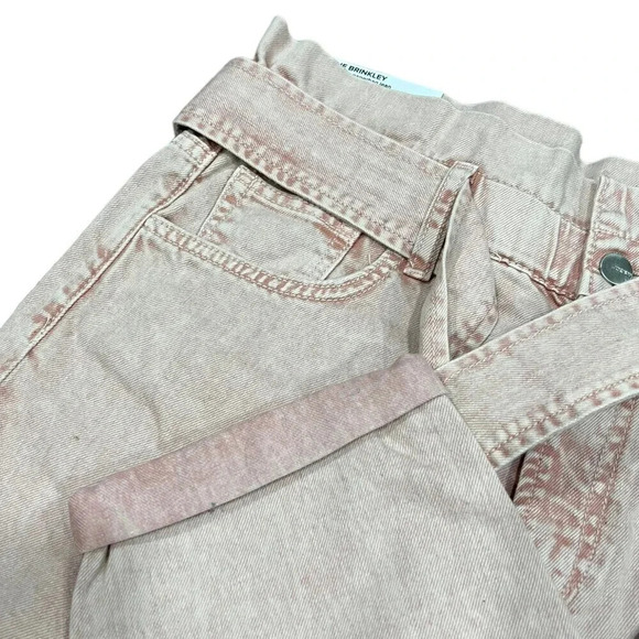 Joe’s Jeans Pink Brinkley High Rise Paperbag Jeans 28 - Picture 3 of 4